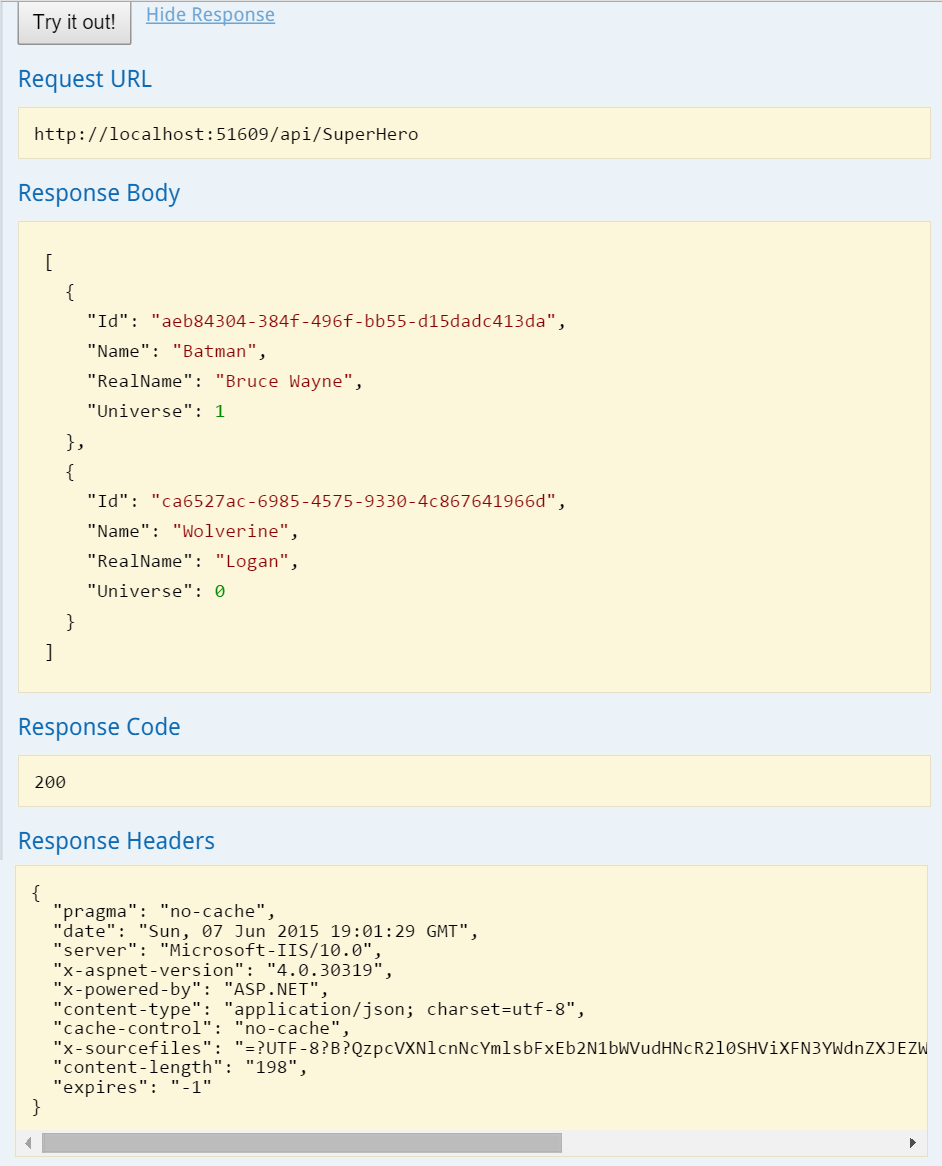 Swagger And Asp Net Web Api Part I Adding Swagger To Web Api Project